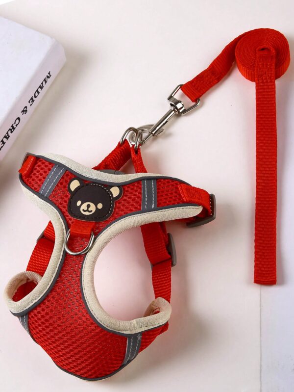 2pcs Breathable Pet Harness & Leash Set For Dog And Cat For Outdoor - Image 23