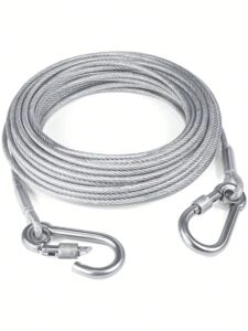 Steel Dog Chain, Stainless Steel Buckle