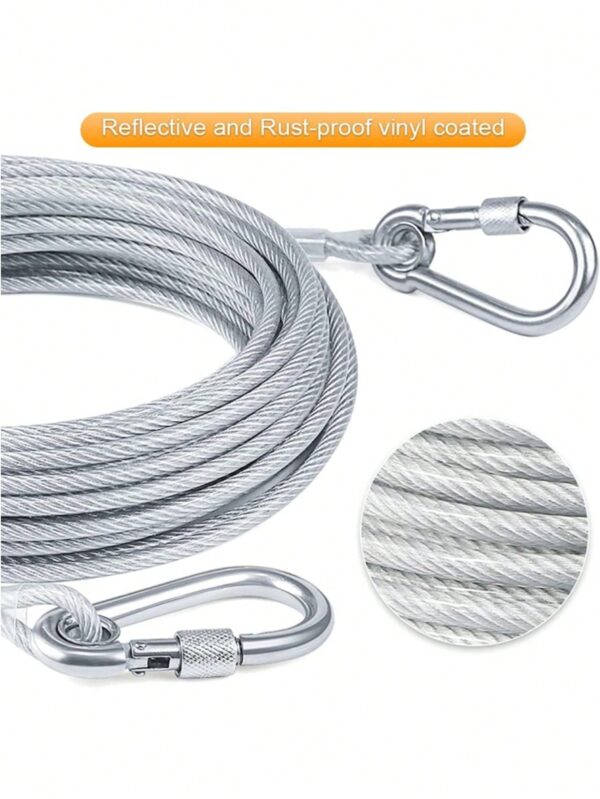 Steel Dog Chain, Stainless Steel Buckle - Image 11